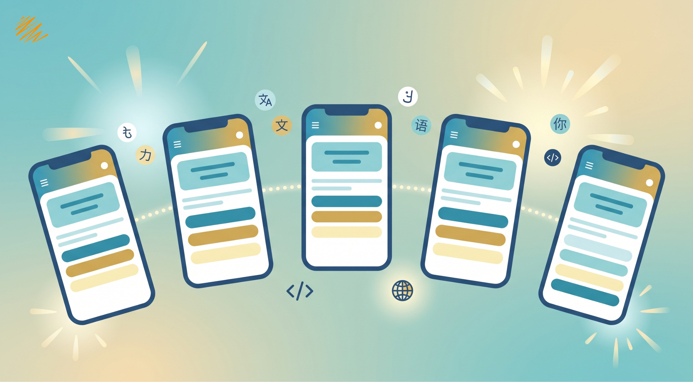 Software localization checklist UI text expansion illustration